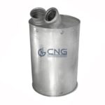 1229296 exhaust silencer horizontal daf