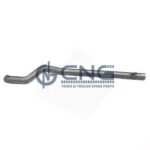 1409822 pipe exhaust scania