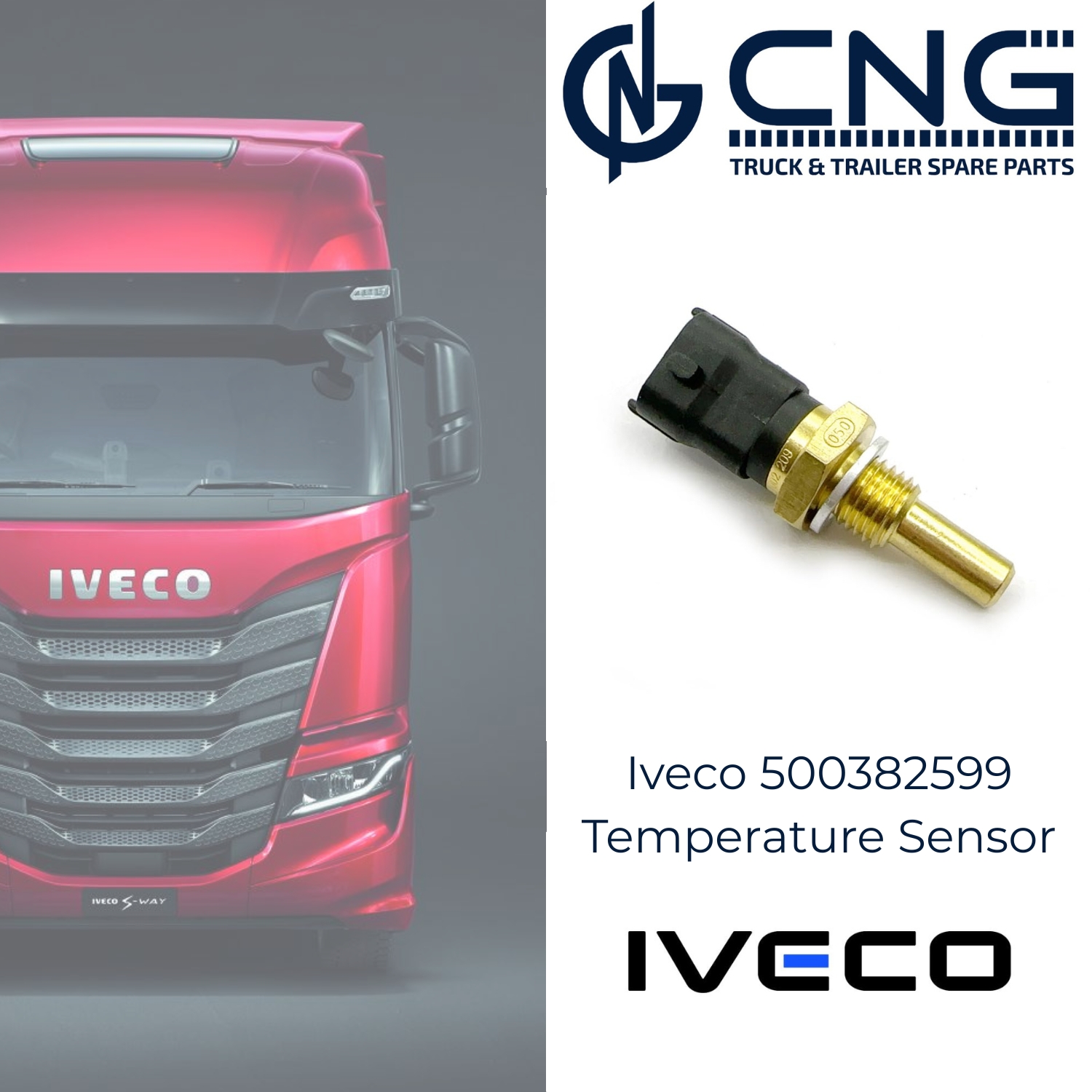 Iveco 500382599 Temperature Sensor