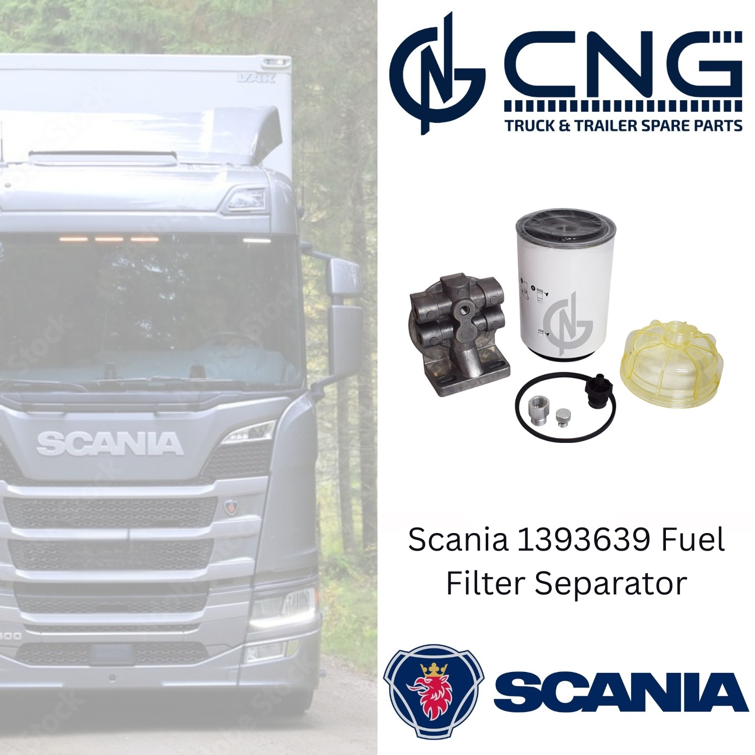Scania 1393639 Fuel Filter Separator